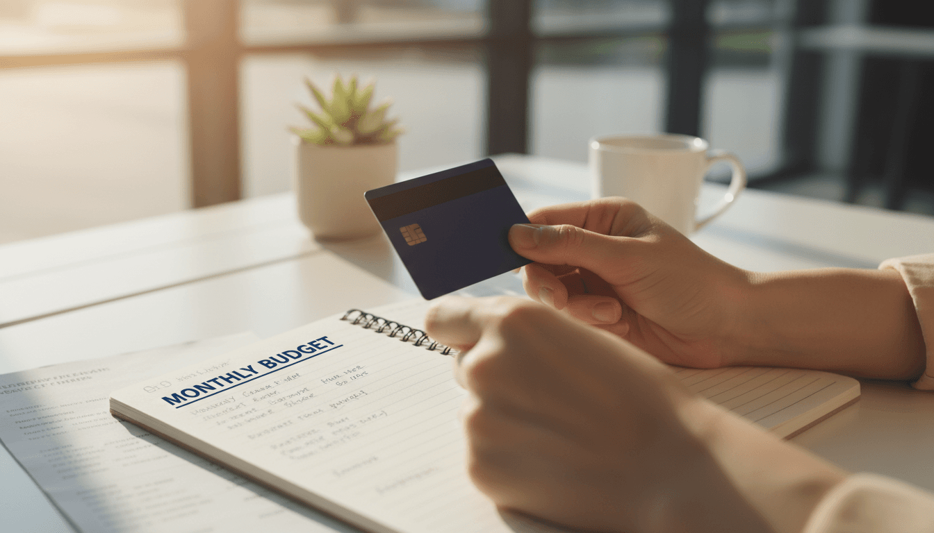 Financial literacy training with banking and budgeting materials