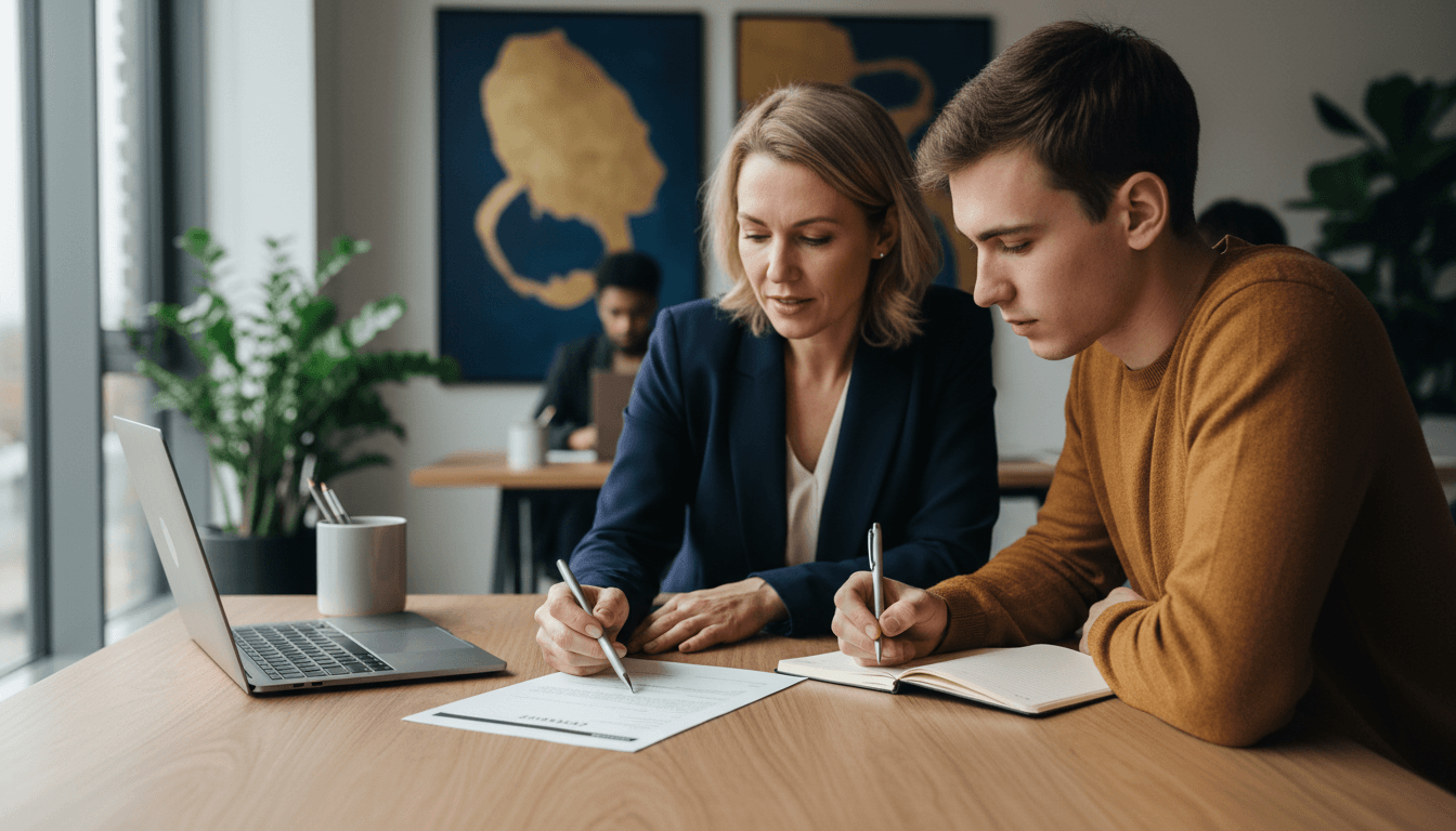 Resume building session with mentor guidance