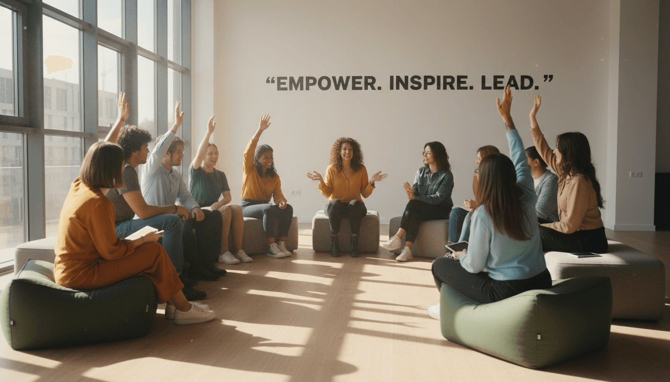 Young people and mentors engaged in a Leon's Legacy development program session